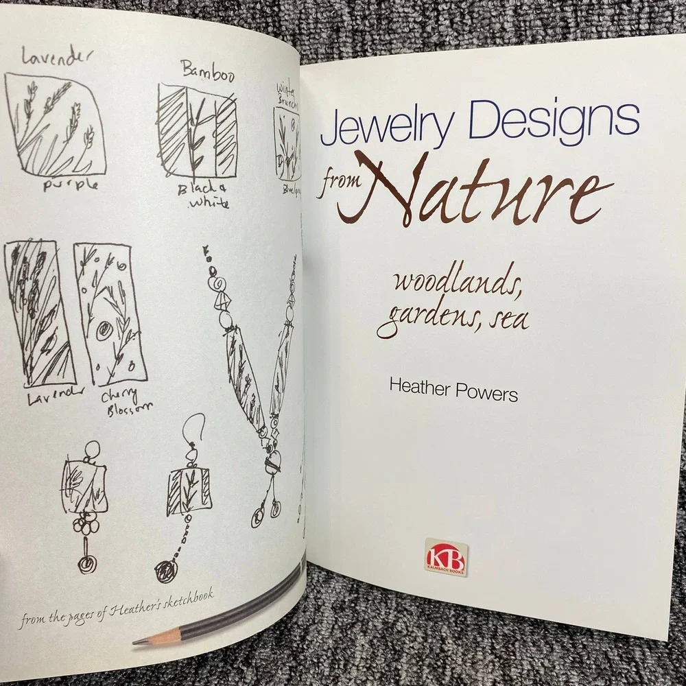 Kalmbach Books Jewelry Designs from Nature Adult OS Yellow Floral Crafting Guide